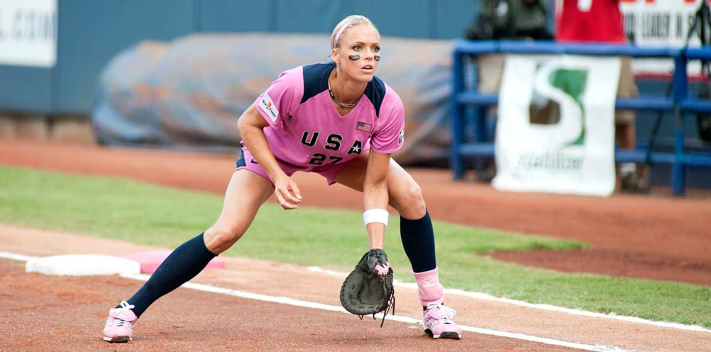 Jennie Finch Made Her Yearly Appearance At The Celebrity Softball