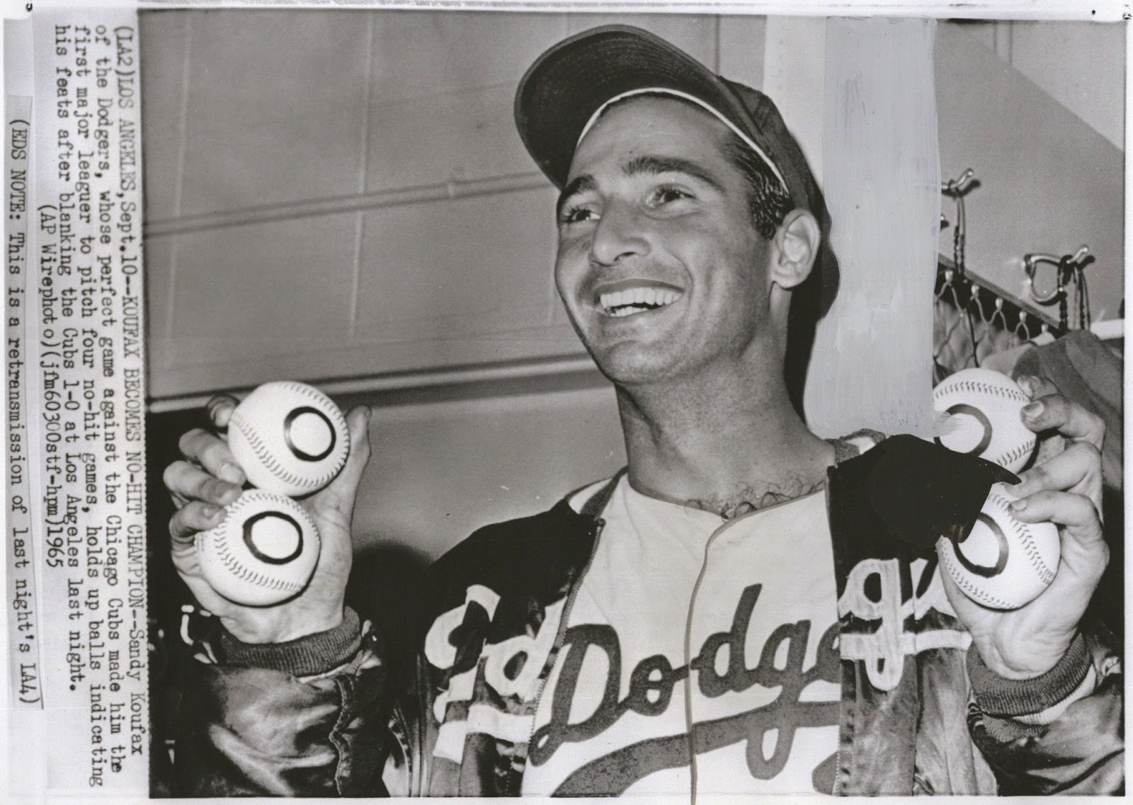 Sandy Koufax and the Two Tablets